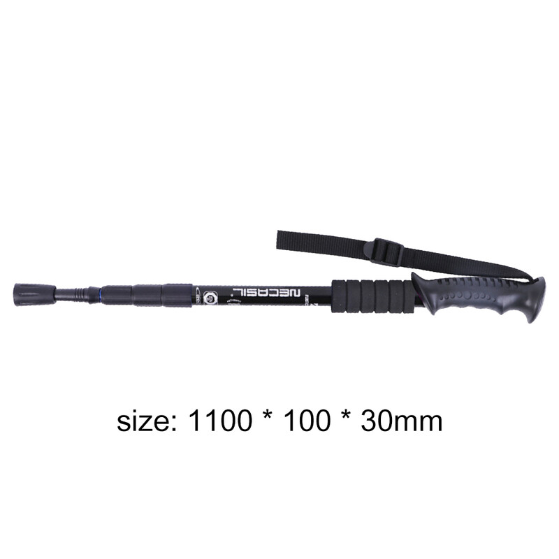 1/2 kom. Sklopivi štapovi od lagane aluminijske legure za planinarenje, penjanje na planinu Visokokvalitetni teleskopski štapovi za planinarenje u 4 dijela