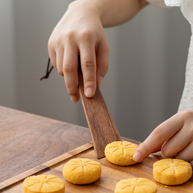 2/1 KOM Wok lopatica od tikovine za kuhanje Drvena lopata za posuđe bez štapića Strugač Izdržljiva drvena lopatica Vanjski pribor za roštiljanje za kampiranje