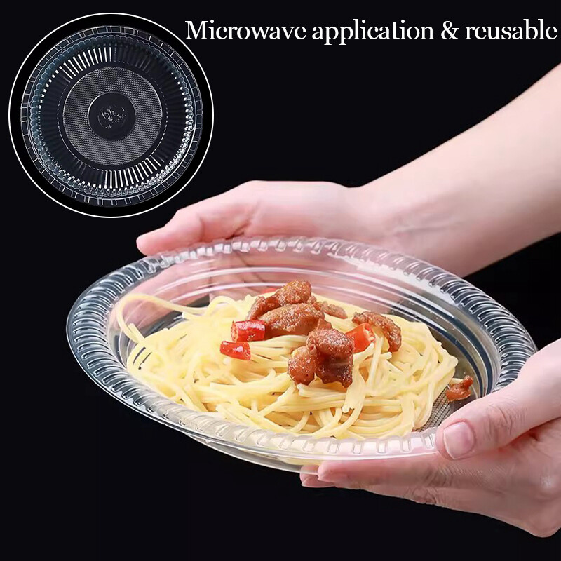 10 ks Vonkajší kempingový riad, vonkajší prenosný riad, kuchynské potreby, piknikový jednorazový riad, kempingové potreby