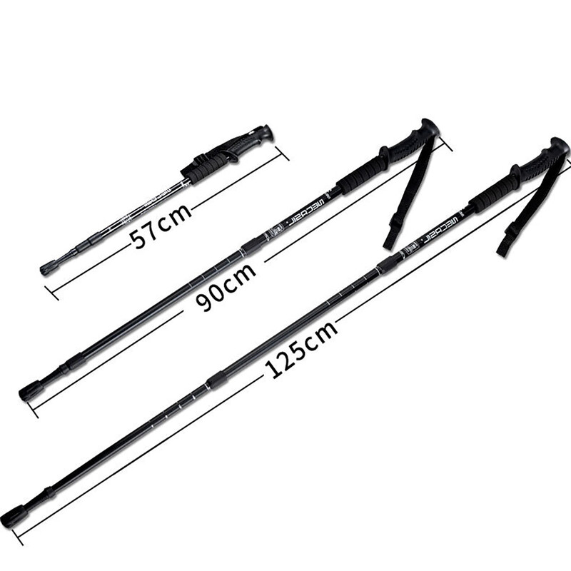 3-dijelni protuudarni štap za planinarenje Ultralagani štapovi za hodanje Podesivi štapovi za planinarenje Teleskopska štaka za štapove za nordijsko hodanje