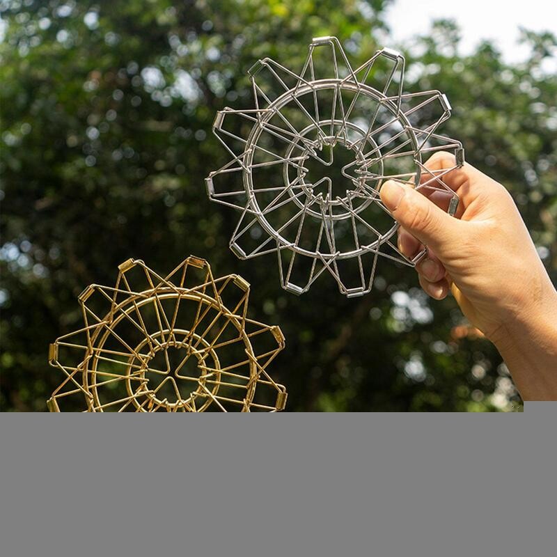 Skladací kávový filter z nehrdzavejúcej ocele, kužeľ na nalievanie kávy, stojan na kvapkanie kávy, prenosný vonkajší kempingový cestovný kávový filter