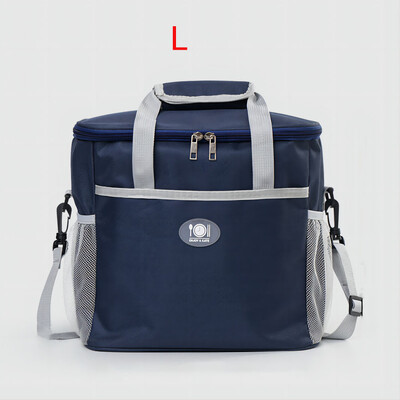 1 ks Vonkajšia pikniková taška s veľkou kapacitou, ľadový obklad, domáca izolačná taška, prenosná taška na obedár, hliníková fólia s hrubou izolačnou taškou