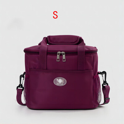 1 ks Vonkajšia pikniková taška s veľkou kapacitou, ľadový obklad, domáca izolačná taška, prenosná taška na obedár, hliníková fólia s hrubou izolačnou taškou