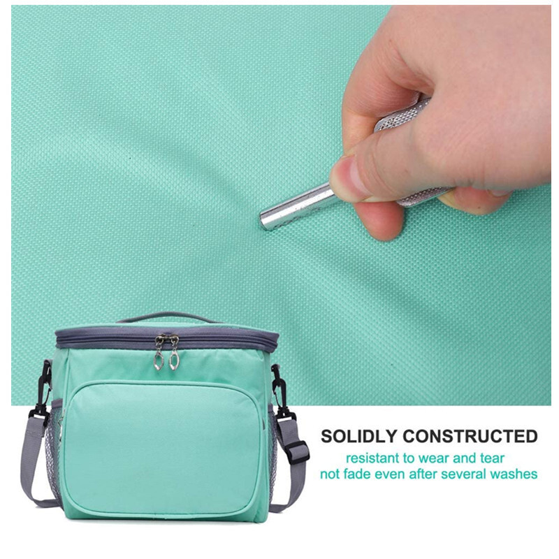 Geantă portabilă pentru prânz Genți mari izolate Cutie termică Durabilă, impermeabilă, pentru birou, cu curea reutilizabilă, geantă de picnic pentru cupluri, unisex ﻿