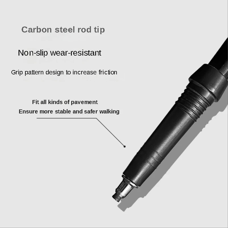 Štapovi za planinarenje od 2 KOM Alpenstock Telescopic Ultralight Premium, podesivi s brzim zaključavanjem štapa za planinarenje