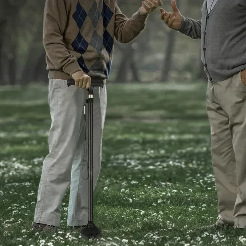 Walkers pentru vârstnici Bastoane de trekking cu mâner în T Bastoane de mers pentru bătrâni femei Bastoane de trekking ultraușoare pentru drumeții