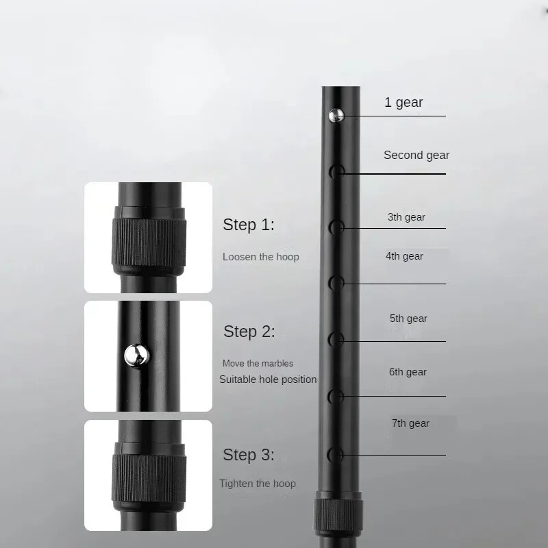 Walkers pentru vârstnici Bastoane de trekking cu mâner în T Bastoane de mers pentru bătrâni femei Bastoane de trekking ultraușoare pentru drumeții