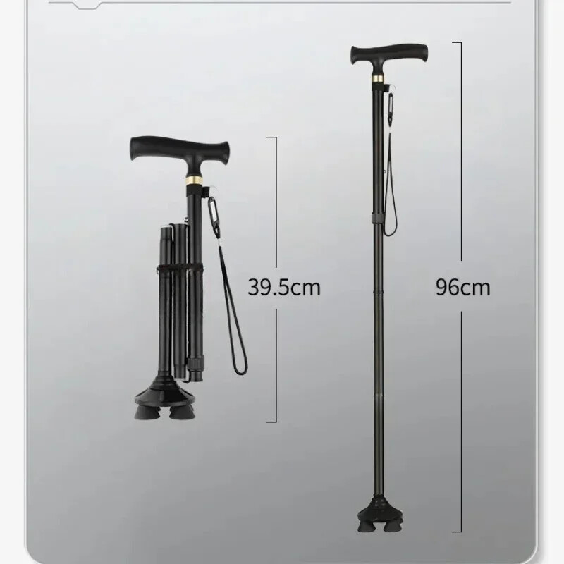 Walkers pentru vârstnici Bastoane de trekking cu mâner în T Bastoane de mers pentru bătrâni femei Bastoane de trekking ultraușoare pentru drumeții