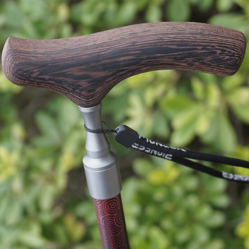 Aluminijski štap za hodanje s T drškom, ultralaki protuklizni štap za brzo zaključavanje, za starije osobe, 1 kom.