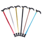 1PC Podesivi štap za hodanje od aluminijske legure 2 dijela, stabilna protuklizna štaka, starac, planinarski štap, visina 75-90 cm