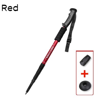 Teleskopski štap od aluminijske legure Vanjski štapovi za planinarenje Sklopivi štap za planinarenje na uvlačenje Lagani štap za planinarenje