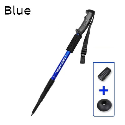 Teleskopski štap od aluminijske legure Vanjski štapovi za planinarenje Sklopivi štap za planinarenje na uvlačenje Lagani štap za planinarenje