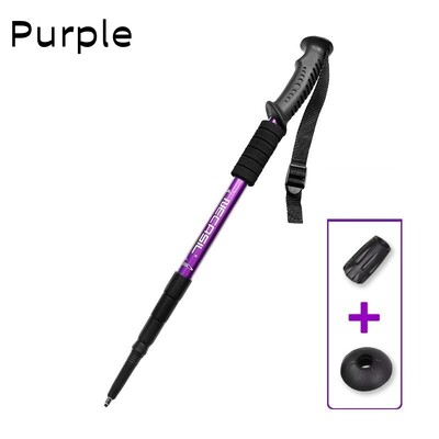 Teleskopski štap od aluminijske legure Vanjski štapovi za planinarenje Sklopivi štap za planinarenje na uvlačenje Lagani štap za planinarenje