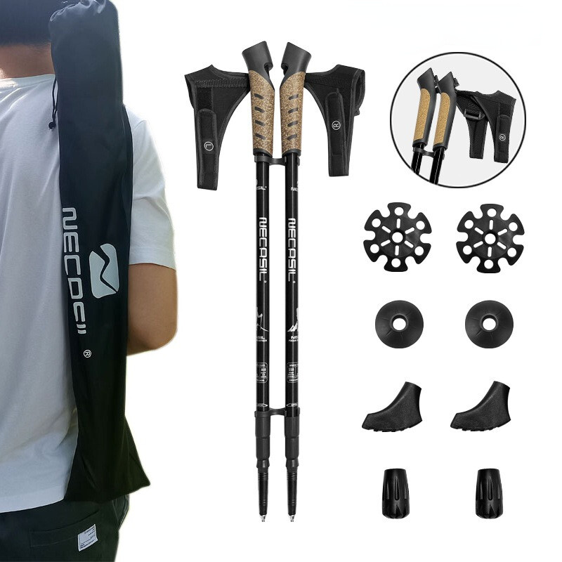 Štapovi za planinarenje Anti Shock Štapovi za planinarenje Štap za nordijsko hodanje Aluminijski teleskopski štapovi za planinarenje Štake