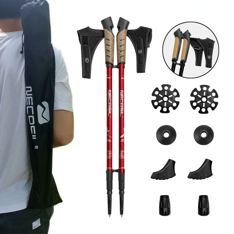 Štapovi za planinarenje Anti Shock Štapovi za planinarenje Štap za nordijsko hodanje Aluminijski teleskopski štapovi za planinarenje Štake