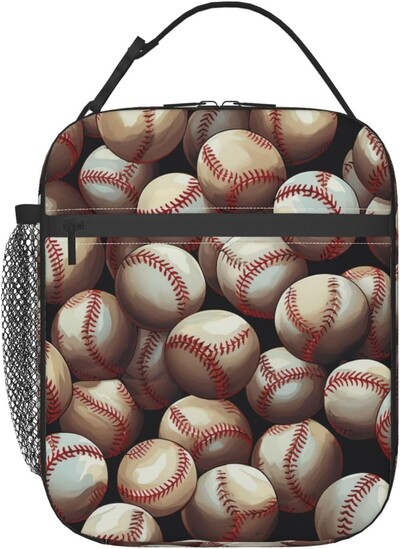 Nogometna kutija za ručak za djecu, odrasle, djevojčice, dječake, lopte, torba za ručak, hladnjak, višekratna izolirana posuda za ručak, pokloni za piknik