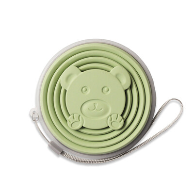 180ML prenosný silikónový skladací hrnček na vodu, vonkajší, tepelne odolný, skladací hrnček s viečkom, cestovné poháre na pitie