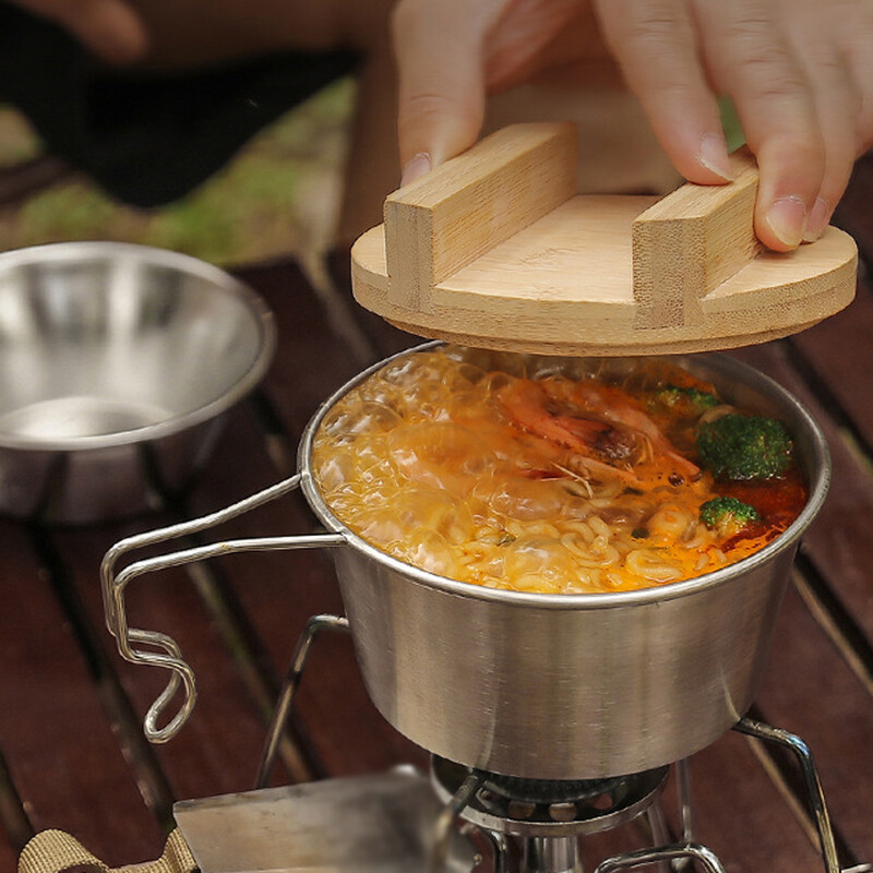 Podebljani drveni poklopac Sierra zdjele Lako skladištenje Poklopac za Sierra zdjelu na otvorenom Kampiranje Piknik Večernja odjeća Dodatak za Sierra zdjelu