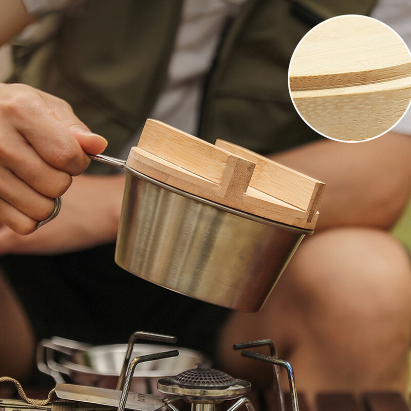 Podebljani drveni poklopac Sierra zdjele Lako skladištenje Poklopac za Sierra zdjelu na otvorenom Kampiranje Piknik Večernja odjeća Dodatak za Sierra zdjelu