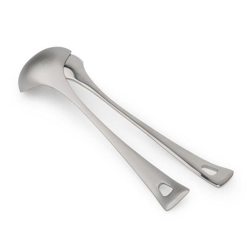 Mat titanijska žlica Posuđe za piknik, kampiranje na otvorenom, žlica od titanijske legure, žlica za hranu