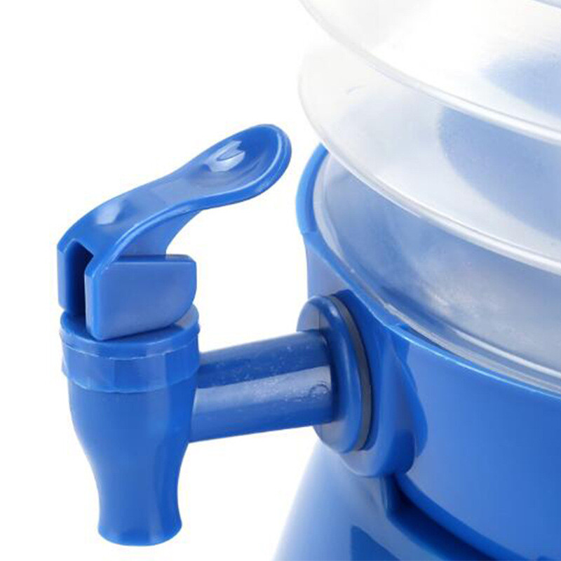 Fierbător pliabil din plastic, comprimat portabil, de mare capacitate, pentru camping în aer liber, cu robinet, ceainic, găleată pentru suc