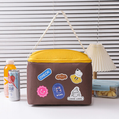 Višenamjenska rashladna torba velikog kapaciteta, vodootporna, Oxford, prijenosna, sklopiva, patentni zatvarač, piknik, kampiranje, torba za hranu od limene folije