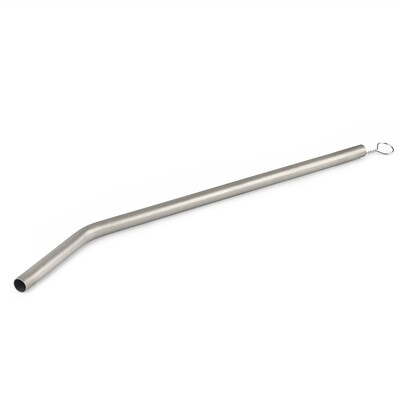 Savijena slamka za piće od titana