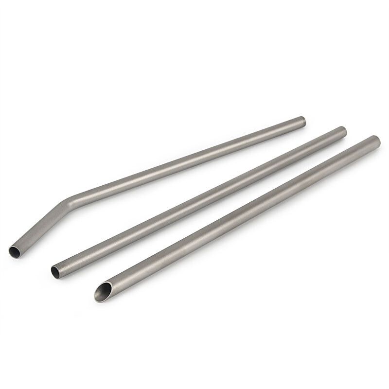 Savijena slamka za piće od titana