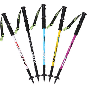 PIOMEER Outdoor Travel Camping Πεζοπορία Αναρρίχηση Μπαστούνι 6061 Aluminum AlloyAlpenstock Skiing Trekking κοντάρι 1τμχ