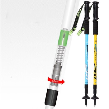 PIOMEER Outdoor Travel Camping Πεζοπορία Αναρρίχηση Μπαστούνι 6061 Aluminum AlloyAlpenstock Skiing Trekking κοντάρι 1τμχ