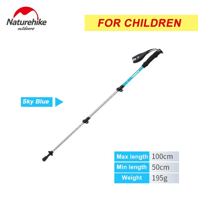 Naturehike štapovi za planinarenje Odrasli i djeca 1 kom Alpenstocks ultralaki sklopivi štap za planinarenje Štapovi za planinarenje za hodanje 2024