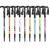 Nastaviteľná trekingová palica s dĺžkou 65-135 cm, zliatinová, vysokopevnostná turistická palica pre ženy a mužov, kempingové a turistické palice