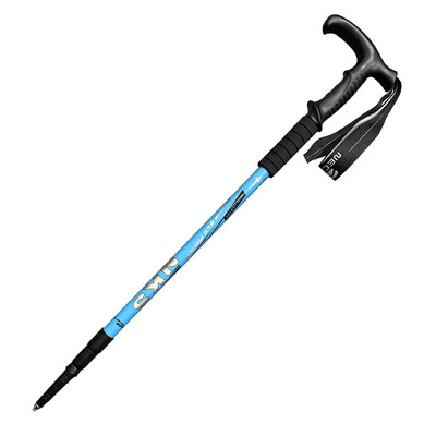 Nastaviteľná trekingová palica s dĺžkou 65-135 cm, zliatinová, vysokopevnostná turistická palica pre ženy a mužov, kempingové a turistické palice