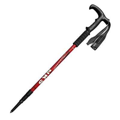 Nastaviteľná trekingová palica s dĺžkou 65-135 cm, zliatinová, vysokopevnostná turistická palica pre ženy a mužov, kempingové a turistické palice