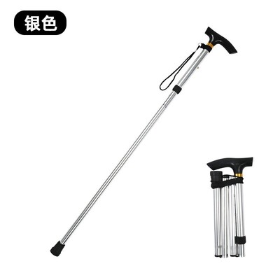 Sklopivi štap za hodanje Lagane 4-dijelne štake za planinarenje Neklizajuća teleskopska aluminijska palica za planinarenje Planinarska putovanja