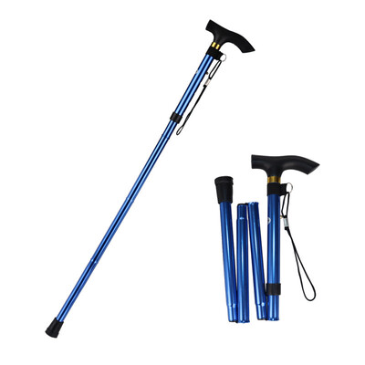 Sklopivi štap za hodanje Lagane 4-dijelne štake za planinarenje Neklizajuća teleskopska aluminijska palica za planinarenje Planinarska putovanja