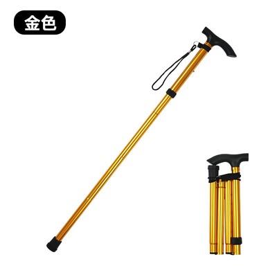 Sklopivi štap za hodanje Lagane 4-dijelne štake za planinarenje Neklizajuća teleskopska aluminijska palica za planinarenje Planinarska putovanja