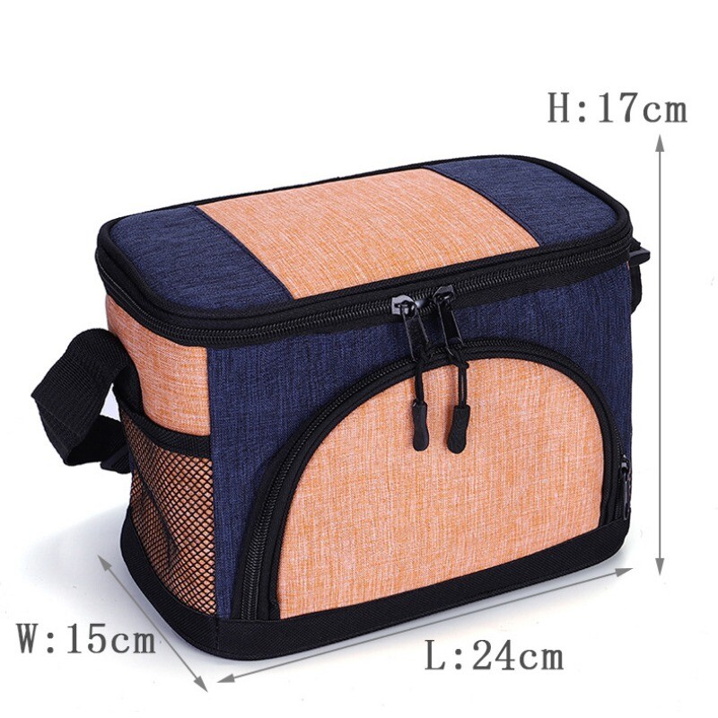 Debela rashladna torba Prijenosna vodootporna Oxford Milk Ice Bag Termo kutija za ručak Paket za piknik Posuda za hranu Termo torba na rame