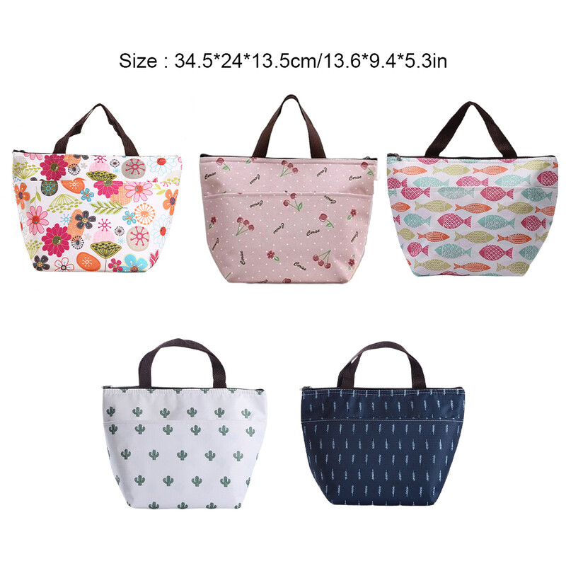 Termalni hladnjak Lunch Box Bag Tote Ručna torbica Šarena