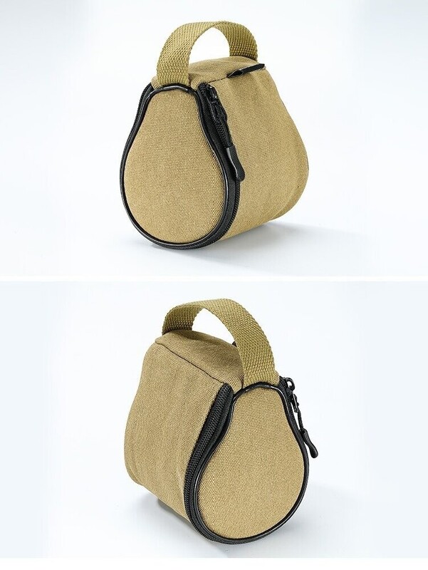 CAMPINGMOON Vanjska prijenosna zdjela za salatu Torba za pohranu, platnena šalica za salatu Šalica za kavu i pivo Prijenosna torba za pohranu, S180-B