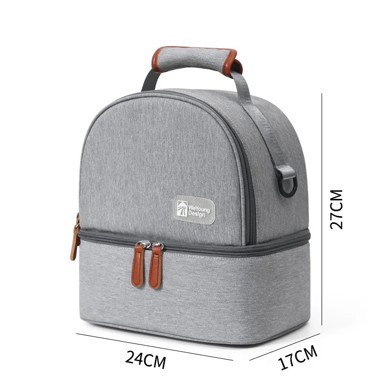 Hladnjak za pohranjivanje mlijeka za majku Dvoslojna dječja hrana Pumpa za grudi Termoizolacijska vrećica Bočica za hranjenje Vodootporna najlonska vrećica