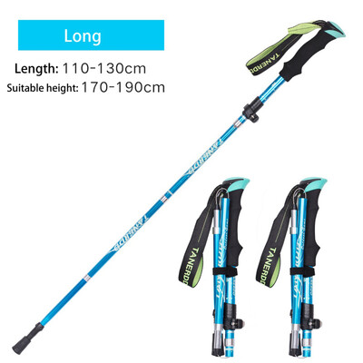 Sklopivi štapovi za hodanje 2 kom Ultralaki štapovi za planinarenje Planinarska putovanja Anti-Shock štap za alpinizam Teleskopski štap za trčanje na otvorenom