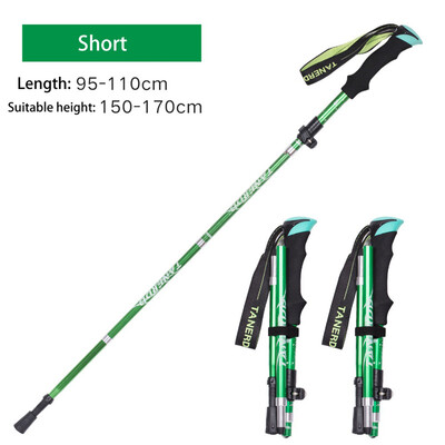 Sklopivi štapovi za hodanje 2 kom Ultralaki štapovi za planinarenje Planinarska putovanja Anti-Shock štap za alpinizam Teleskopski štap za trčanje na otvorenom