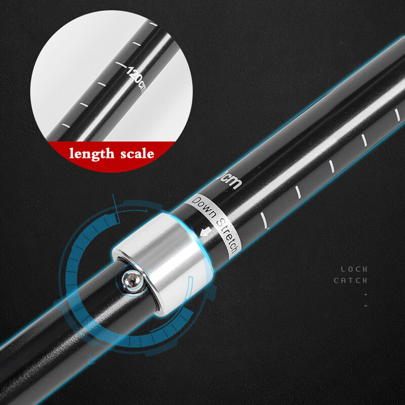 Sklopivi štapovi za hodanje 2 kom Ultralaki štapovi za planinarenje Planinarska putovanja Anti-Shock štap za alpinizam Teleskopski štap za trčanje na otvorenom