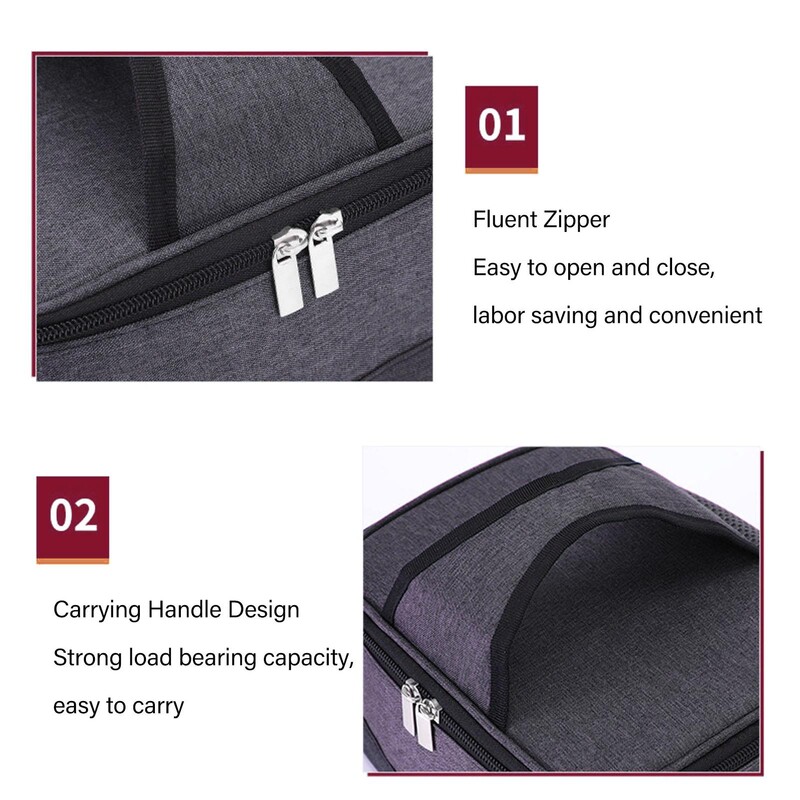 USB grijana kutija za ručak, prijenosna izolacijska torba za električni grijač hrane za kampiranje i planinarenje