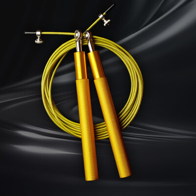 Uže za preskakanje od čelične žice Fitnes sportska oprema Ležajevi uže za preskakanje za srednjoškolce Uže za preskakanje od aluminijske legure za obuku