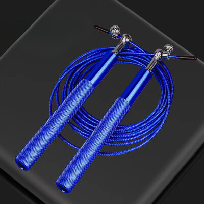 Uže za preskakanje od čelične žice Fitnes sportska oprema Ležajevi uže za preskakanje za srednjoškolce Uže za preskakanje od aluminijske legure za obuku