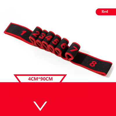 8 odjeljaka Plesna joga Pojas za istezanje Yoga Pilates Fitness Pojas za zatezanje Digitalno rastezanje Elastičnost