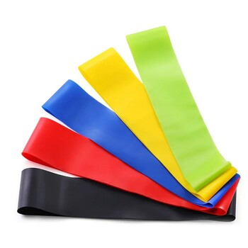 Fitness Elastic Resistance Bands Προπόνηση για το σπίτι, αθλητική γιόγκα ζώνες αντίστασης Stretching Pilates Crossfit Workout Gym Equipment