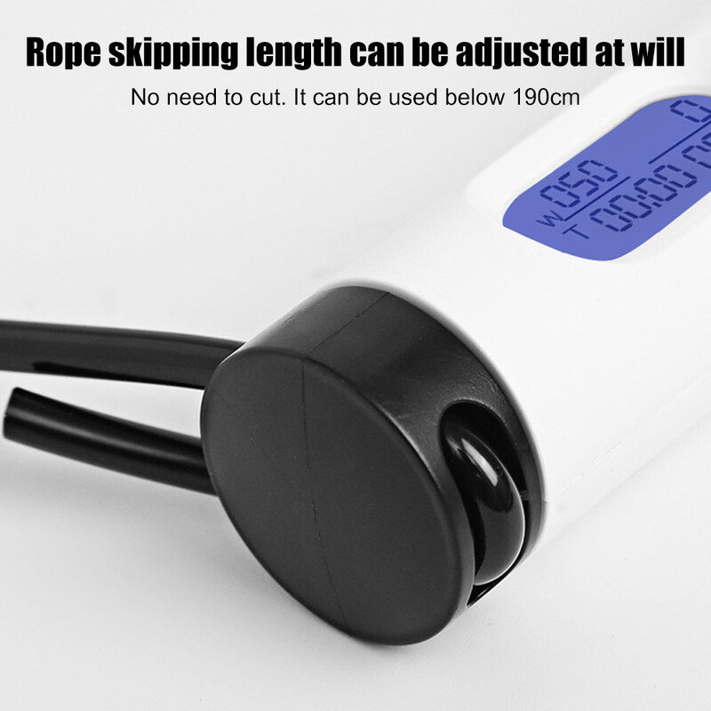 LED digitalni zaslon Weighted Smart Speed Jump Rope Sport Vježbe Preskakanje Rope